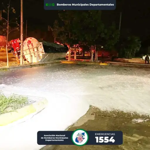 Foto: Bomberos Municipales Departamentales