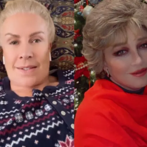 Laura Zapata y Angélica María ,