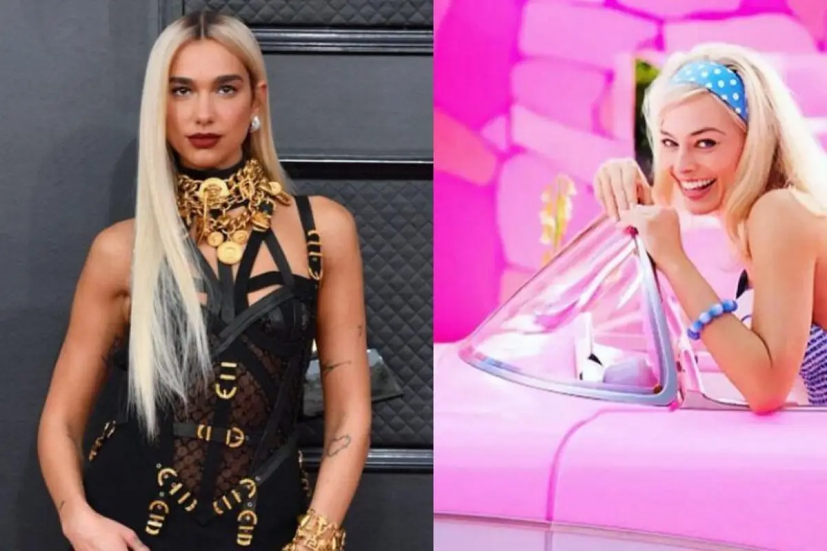 Margot Robbie Dua Lipa, 