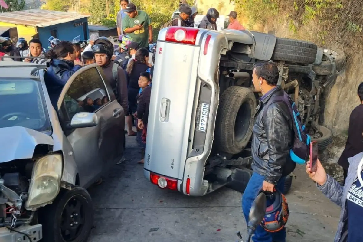 Foto: Bomberos Municipales de Mixco