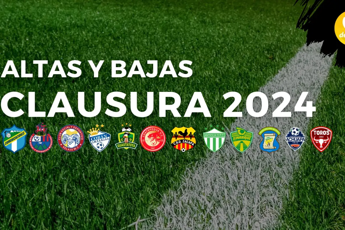 Altas y bajas para el Torneo Clausura 2024 de la Liga Nacional, 