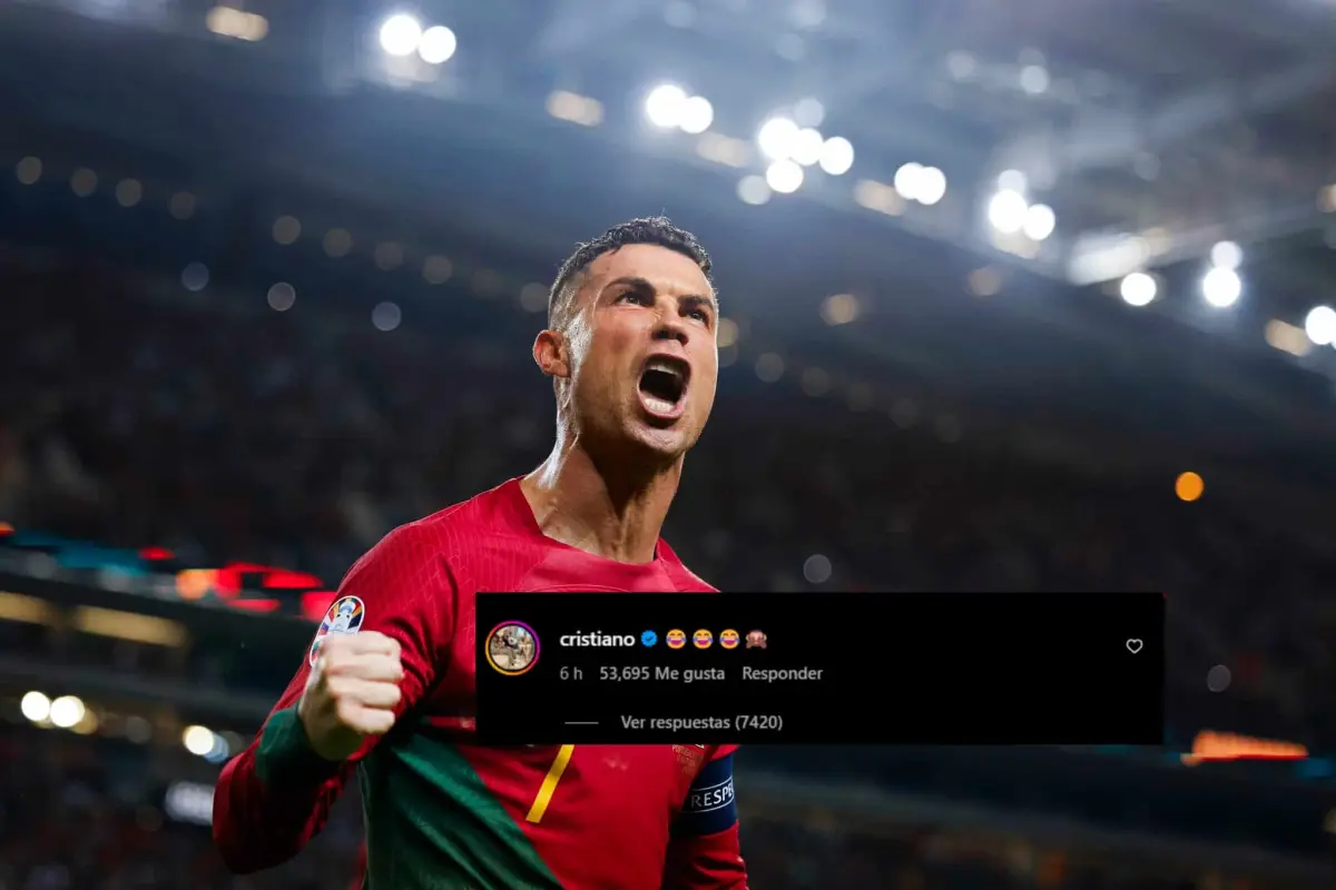 La irónica reacción de Cristiano Ronaldo al listado de los mejores futbolistas del 2023, 