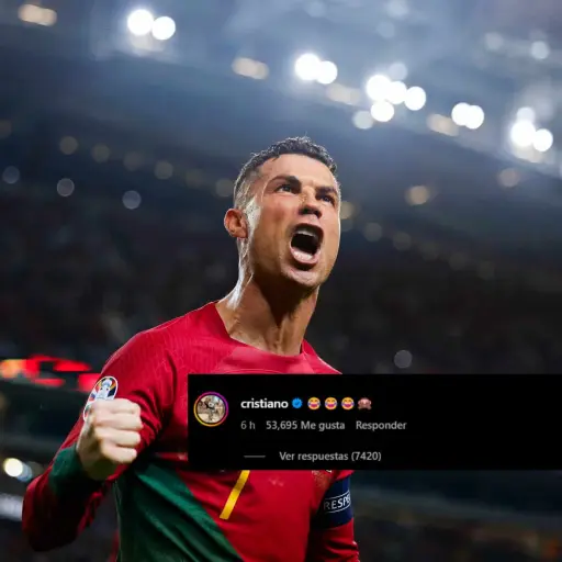 La irónica reacción de Cristiano Ronaldo al listado de los mejores futbolistas del 2023 ,