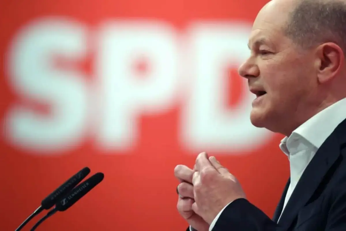 El canciller alemán, Olaf Scholz. Foto: EFE