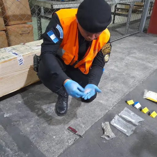 Inspeccionan el contenido de dos sobres en la bodega de encomiendas del aeropuerto internacional la aurora ,
