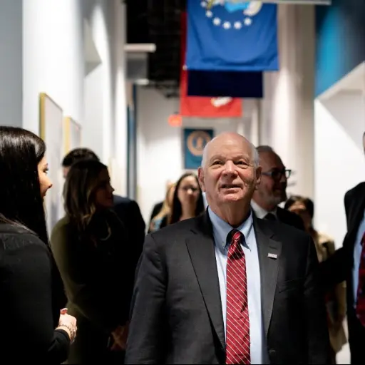 Senador Ben Cardin, Presidente del Comité Senatorial de Relaciones Exteriores.