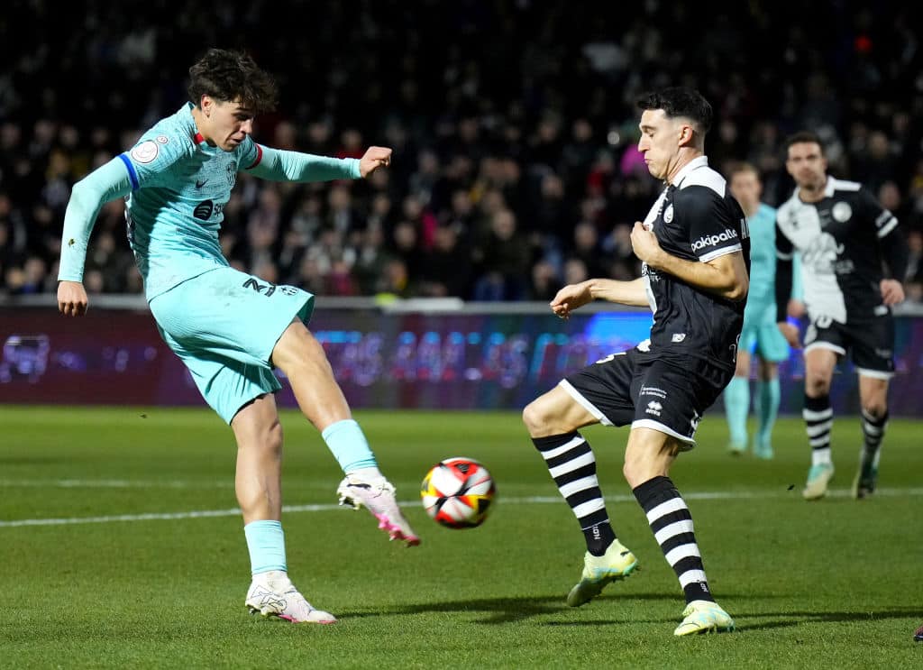 Partido entre Unionistas de Salamanca vs. FC Barcelona por los cuartos de final de Copa del Rey | 