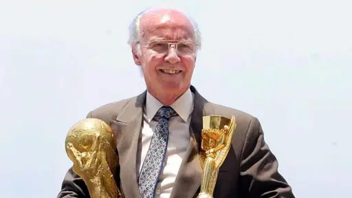 Mario Zagallo ostenta un récord único en la historia de los Mundiales