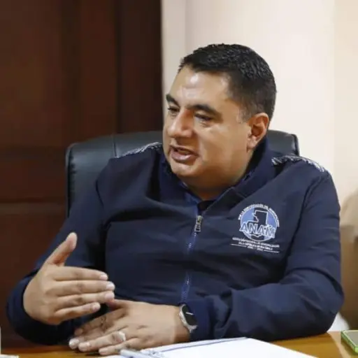 Gerson López, secretario administrativo de la ANAM.  Foto: ANAM.
