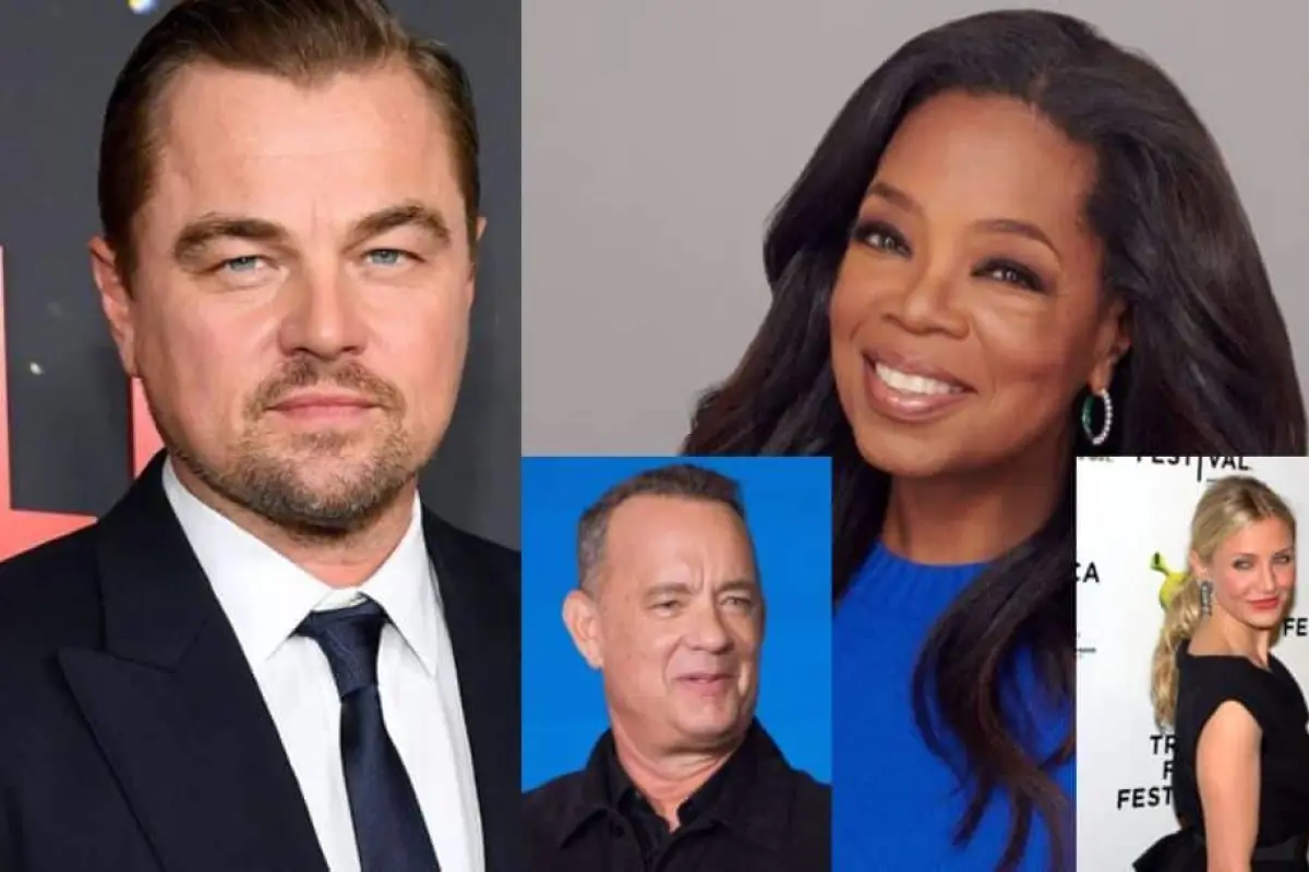 Jeffrey Epstein Leonardo DiCaprio Tom Hanks Cameron Diaz Oprah, 