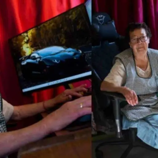Mami Nena abuelita gamer ,