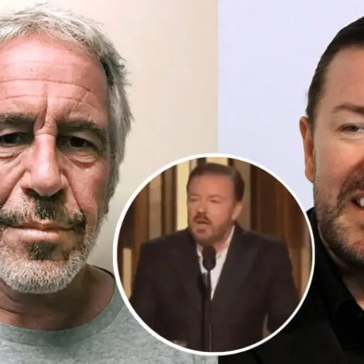 Ricky Gervais Jeffrey Epstein ,