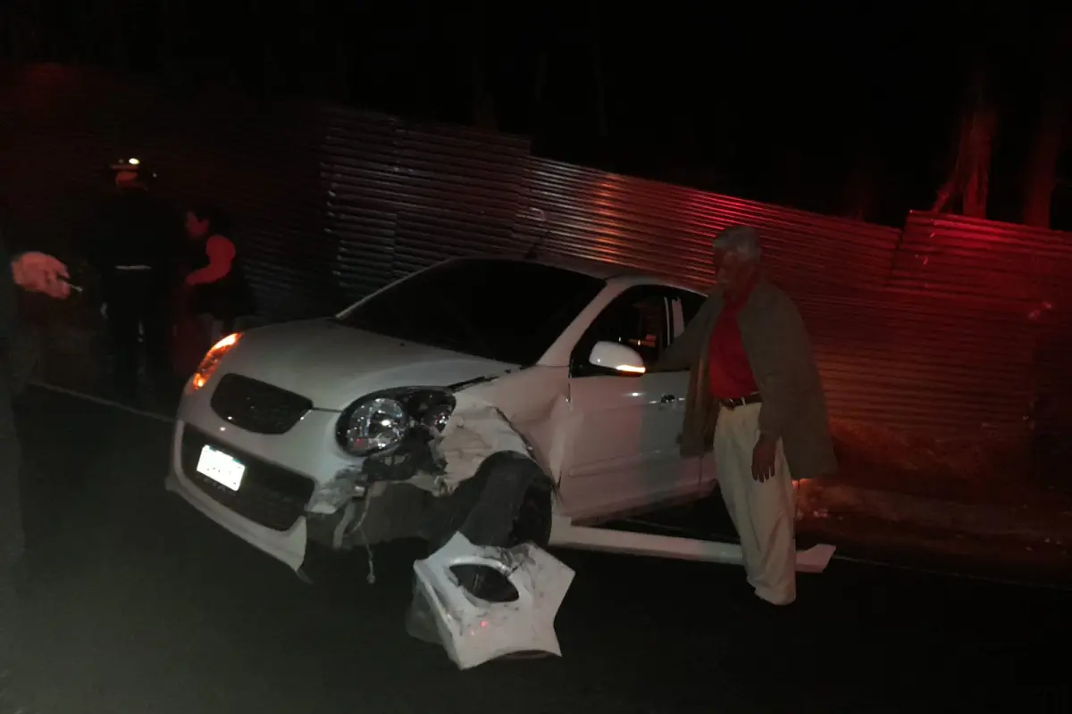 Accidente en la ruta a Los Aposentos,