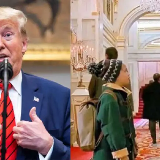 Donald Trump en Mi pobre angelito 