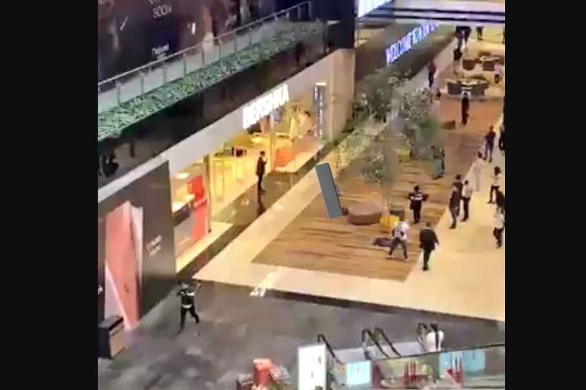 Trabajador cae de quinto piso en centro comercial de zona 10