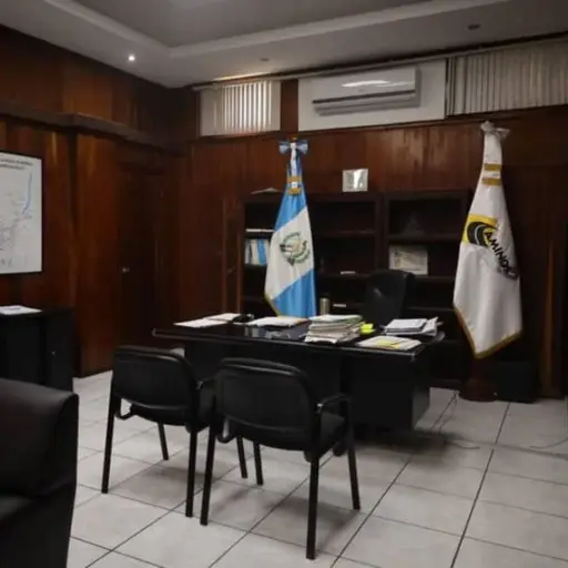 oficna de caminos con microfonos ,