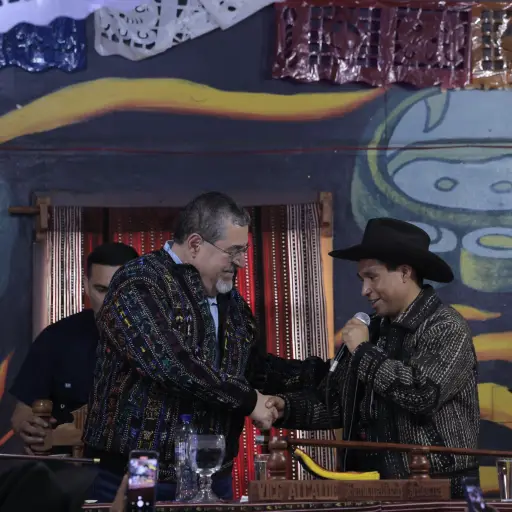 Bernardo arevalo reunion solola enero 2024 ,