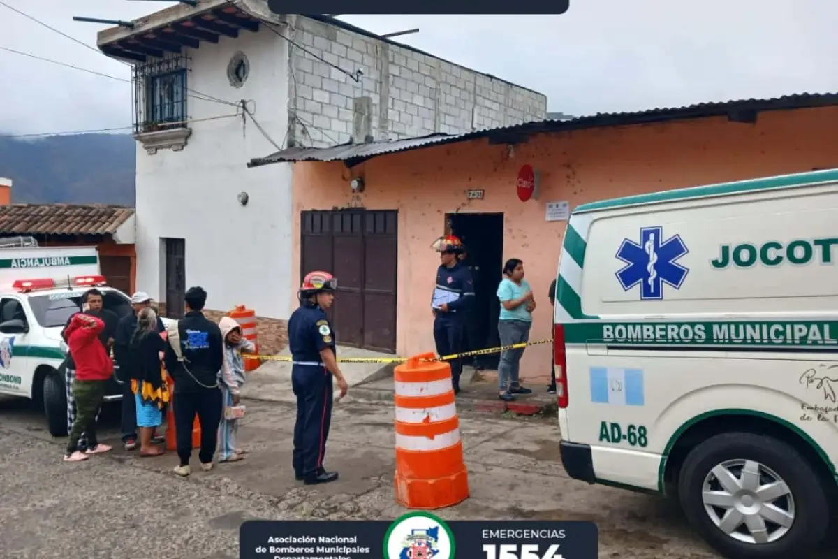 ataque armado en Jocotenango, 