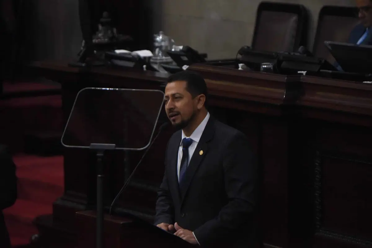 Nery Ramos asumió el viernes 19 de enero como presidente del Congreso. Foto Omar Solís.