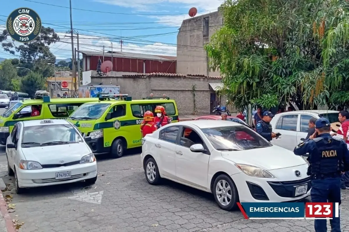 Balacera en la zona 8, 