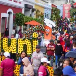 Feria del Chicharrón en el municipio de Mixco. ,Archivo.