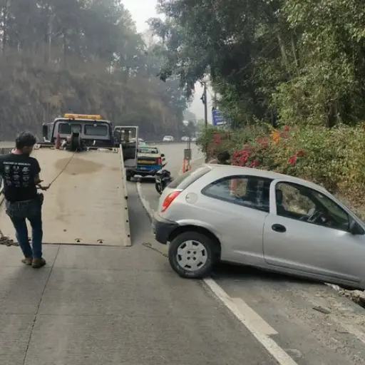 Accidente en descenso de Villalobos ,
