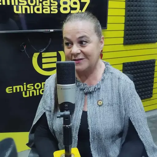 ministra-educacion-anabella-giracca-emisoras-unidas ,