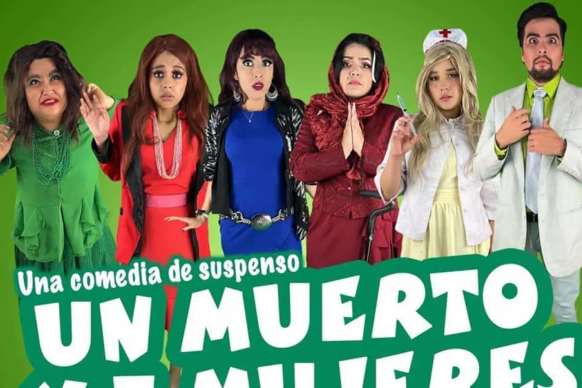 Un muerto y 5 mujeres