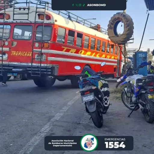 Foto: Bomberos Municipales Departamentales