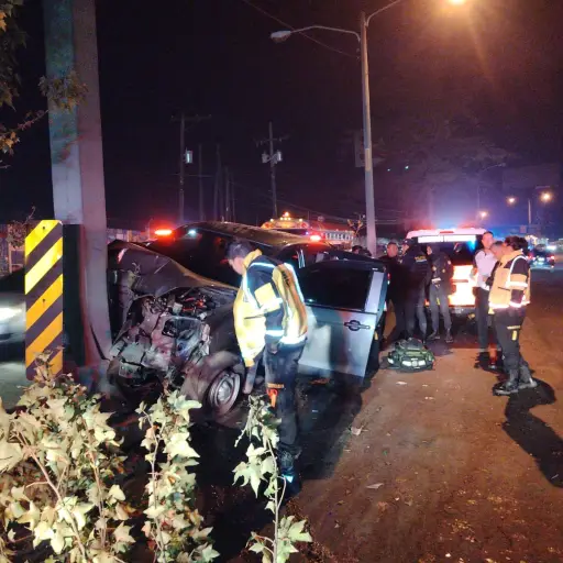 Accidente de tránsito en ruta interamericana con saldo de una persona fallecida ,