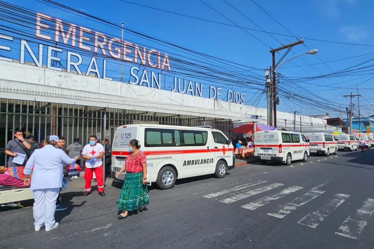 traslado de pacientes del san juan de Dios, 