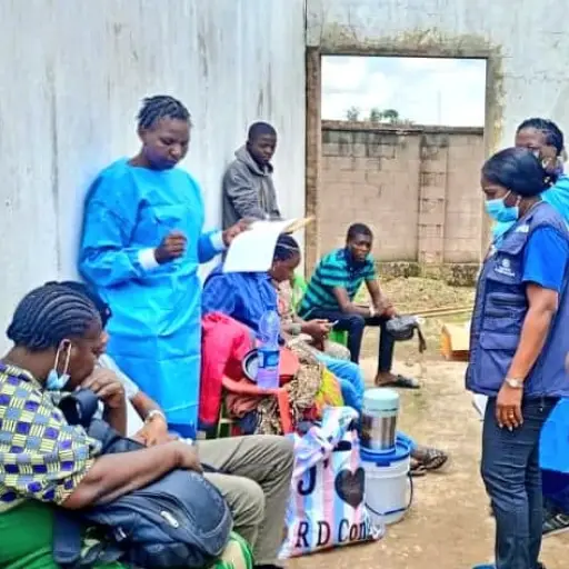 Red social X / (@OMSRDCONGO)