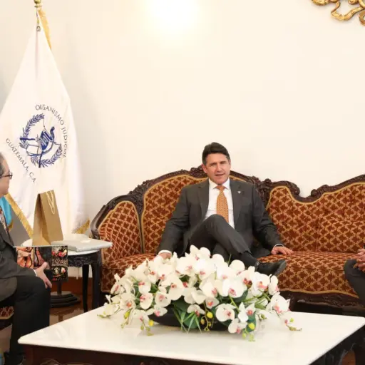 Ricardo Quiñonez reunion Oscar Cruz Municipalidad CSJ febrero 2024 ,