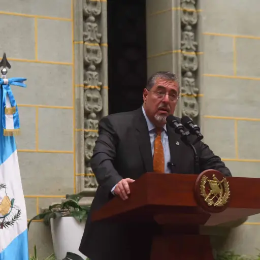 Presidente arevalo sanciones UE ,