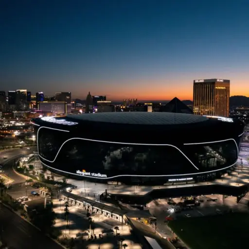 Allegiant Stadium, casa de Las Vegas Raiders de la NFL - Archivo