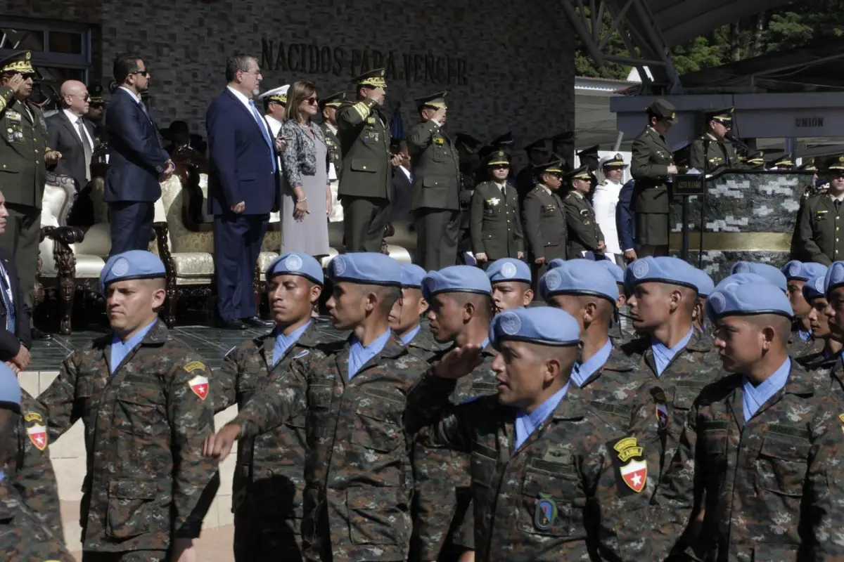 Arévalo en actividad del Ejercito, 