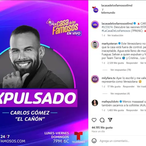 casa de los famosos ,