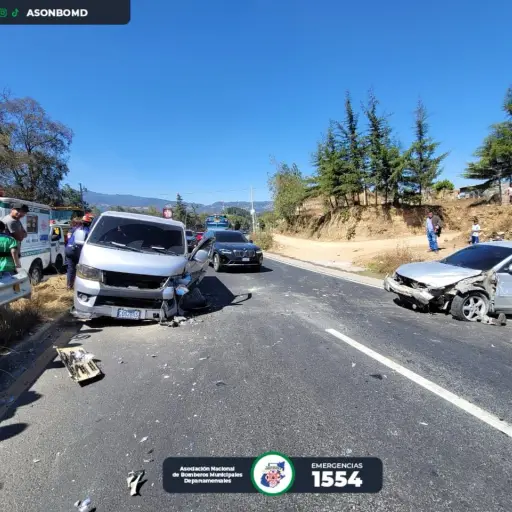 Menor resulta herido en accidente de tránsito en Tecpán ,