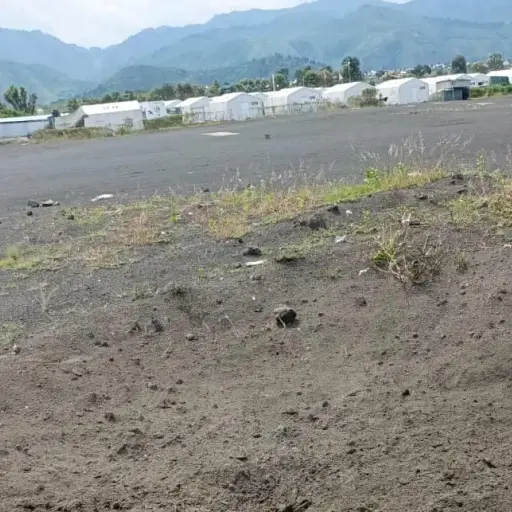 El teniente coronel Guillaume Ndjike publicó una imagen del lugar donde ocurrió la agresión.