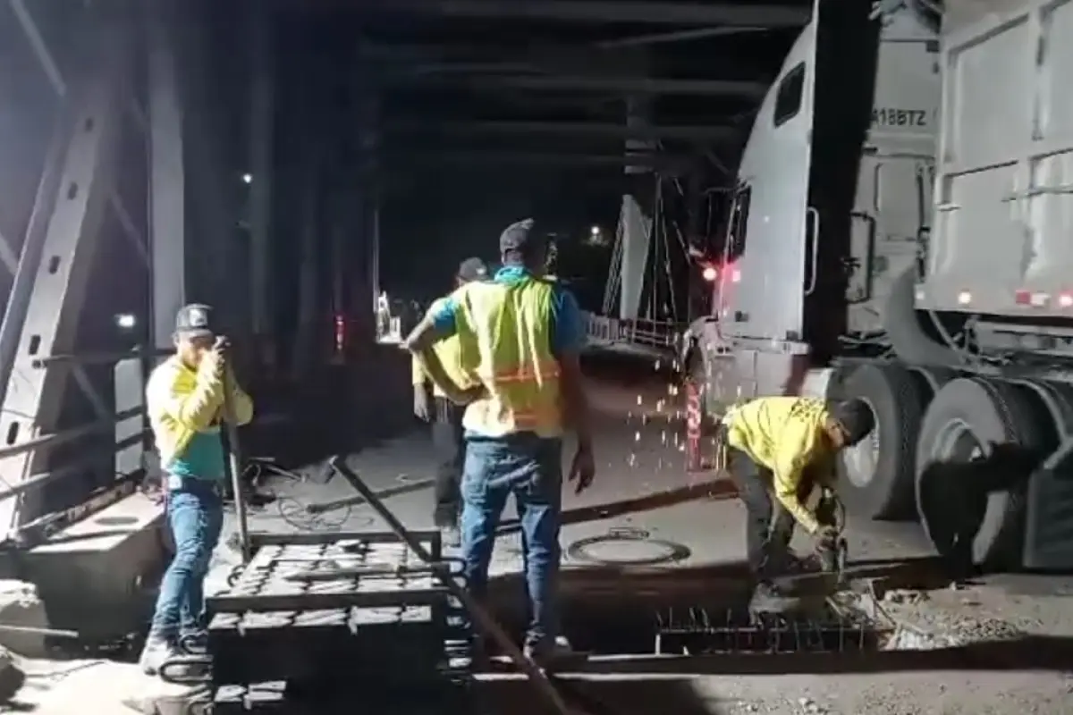 Trabajos Puente El Arenal, 