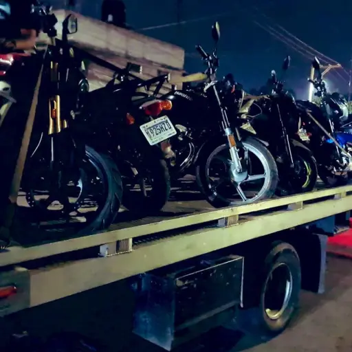 Motocicletas decomisadas en VNÇ ,