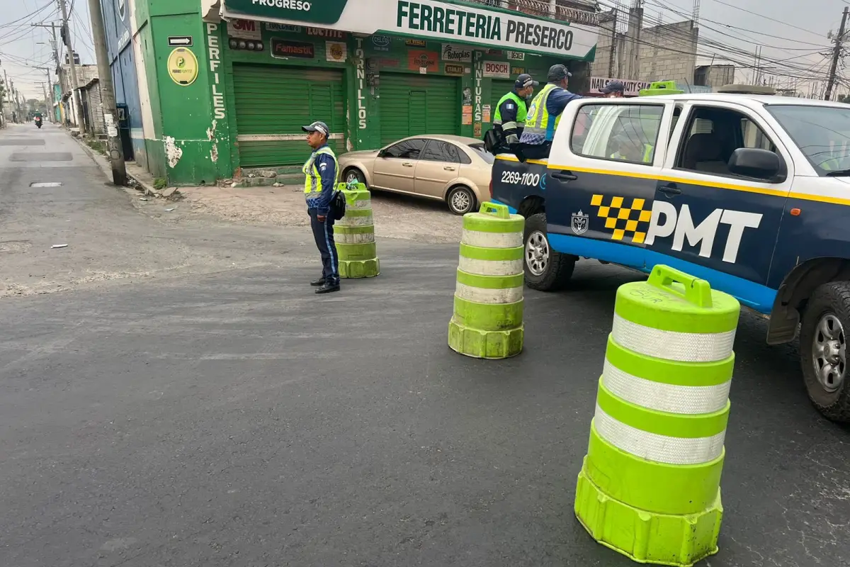 Los agentes realizarán cierres en calidad de prevención. Foto: Archivo/PMT de Villa Nueva.