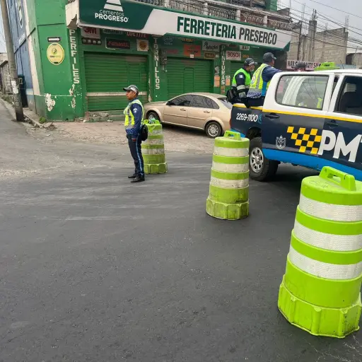 Los agentes realizarán cierres en calidad de prevención. Foto: Archivo/PMT de Villa Nueva.