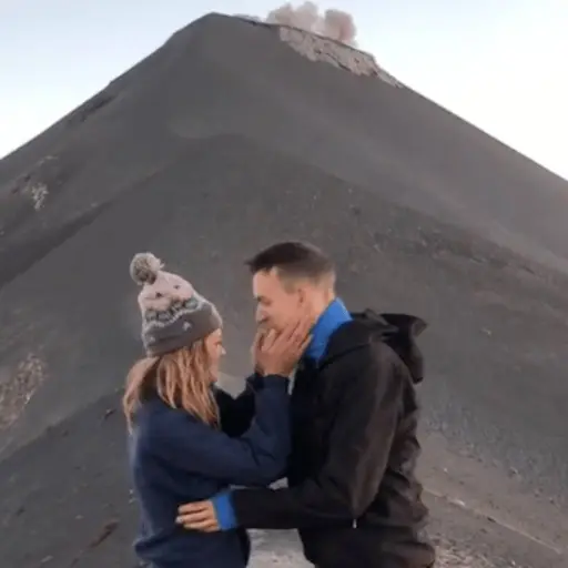 Captura de pantalla video de TikTok. 