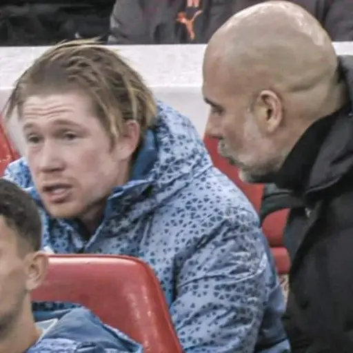 kevin-de-bruyne-molesto-con-pep-guardiola-marzo-2024 ,