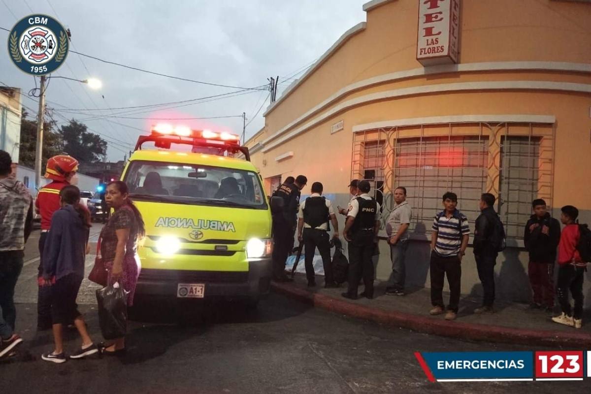 Tres heridos y un muerto por ataque armado en zona 1
