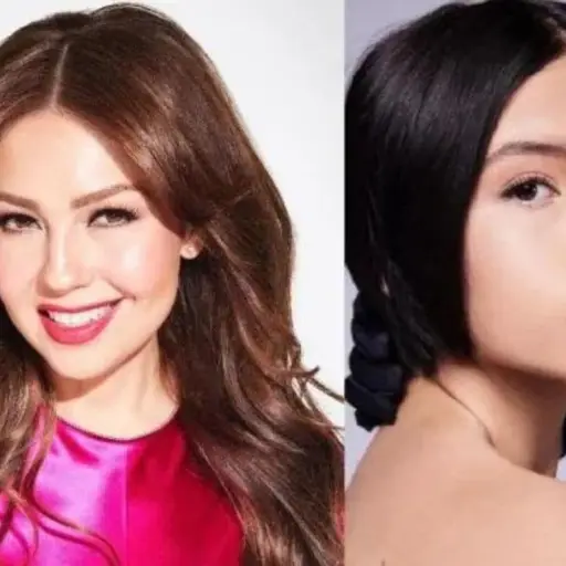 Thalía y Ángela Aguilar ,