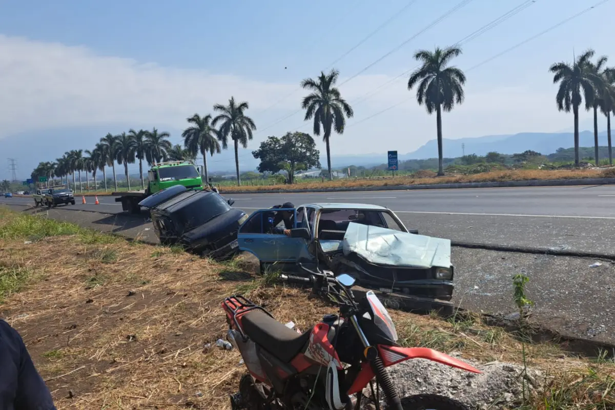 Múltiple colisión en ruta al Pacífico del sábado 30 de marzo de 2024, 