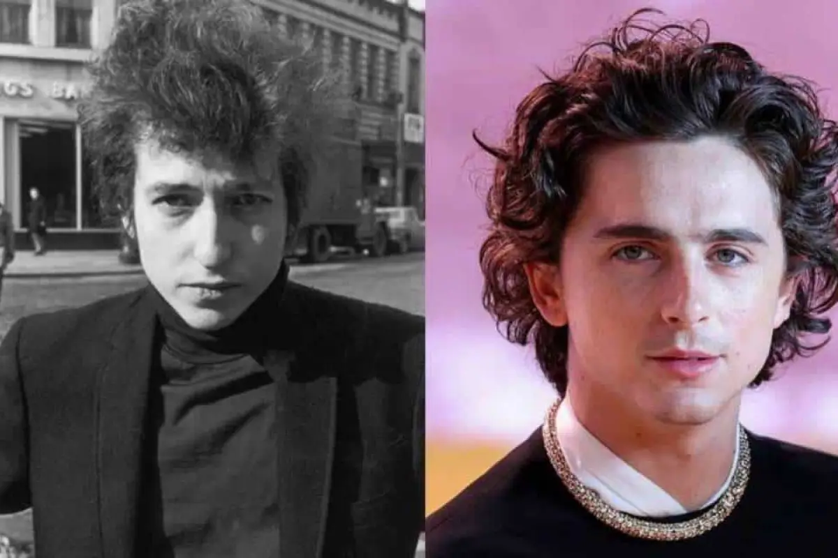 Timothée Chalamet Bob Dylan, 