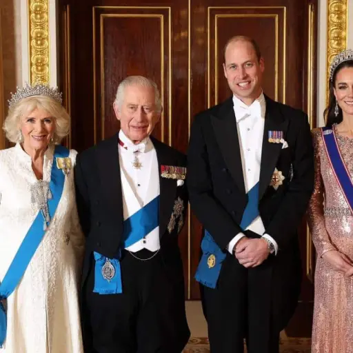 Rey Carlos III Kate Middleton ,